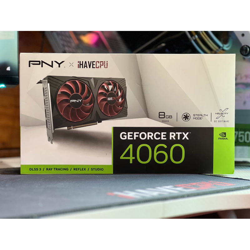 (RTX4060 8GB) PNY GEFORCE RTX 4060 VERTO DUAL FAN - 8GB GDDR6