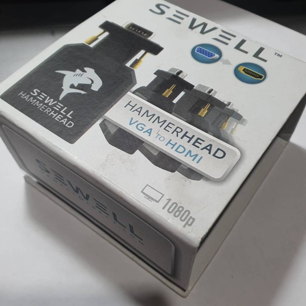 SEWELL hammerhead VGA to HDMI 1080p มือสองสภาพดี