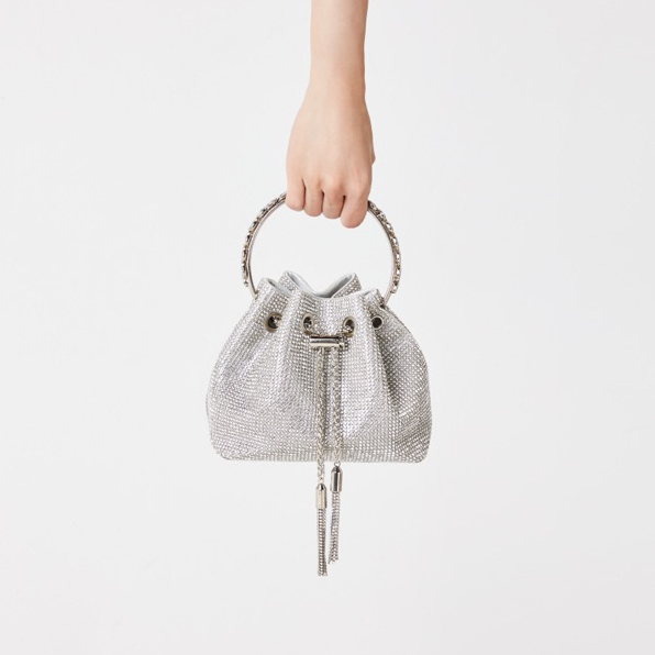 Sparkle Squads : Emma Bag (Silver) กระเป๋าถือออกงาน Emma สีเงิน