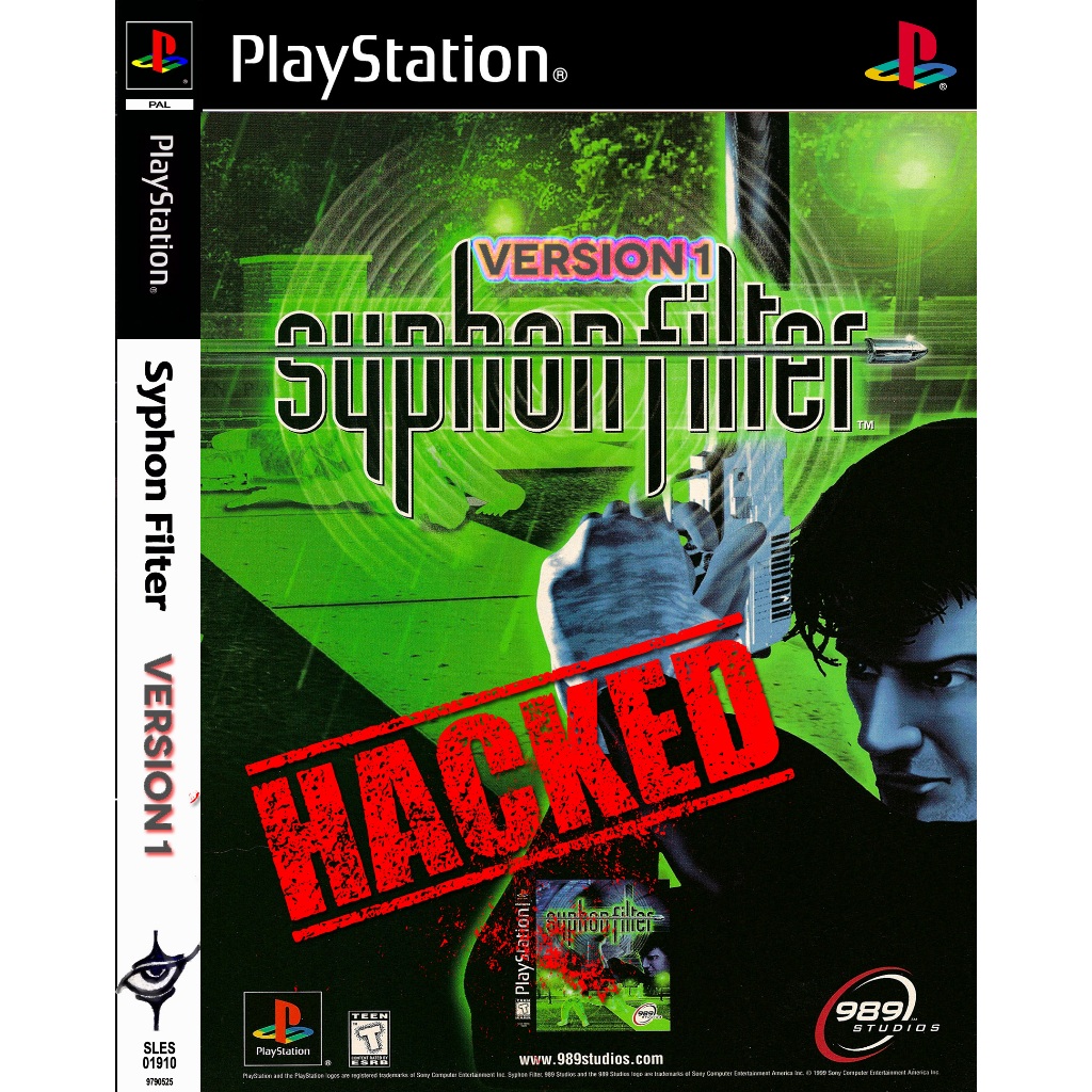 PlayStation1 - Syphon Filter - เวอร์ชั่นพิเศษ!!! / มี 2 Version.///  อมตะ เครื่องกระสุนพร้อม