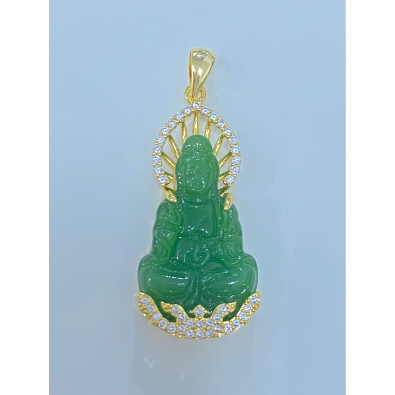112จี้หยกพระโพธิสัตว์เจ้าแม่กวนอิม