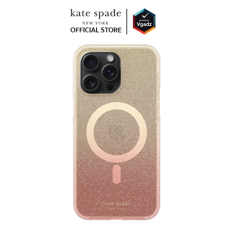 Kate Spade New York เคสสำหรับ iPhone 15 Pro Max รุ่น Defensive Hardshell for Magnetic