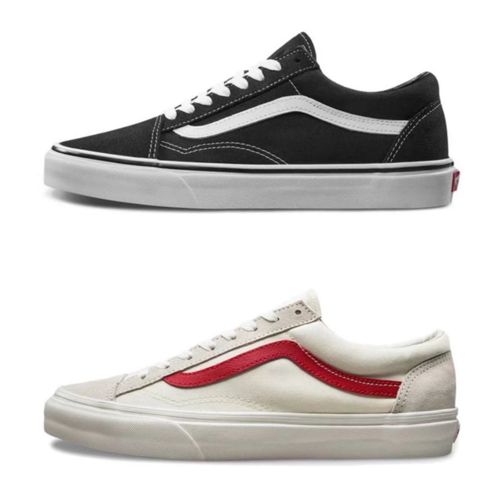 VANS Old Skool OS Unisex Sneakers Skateboard Shoes รองเท้าผ้าใบ mens shoes womens shoes