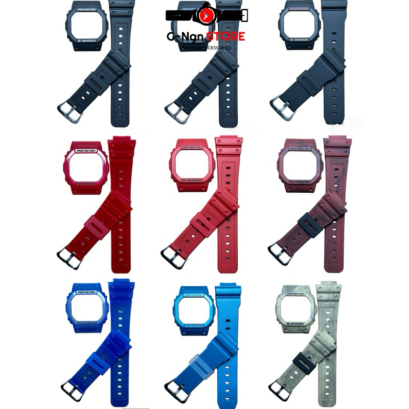 g-shock กรอบสายรุ่น DW5600,GWX5600 สายนาฬิกา gshock 📌📌ฟรีไขขวง📌📌