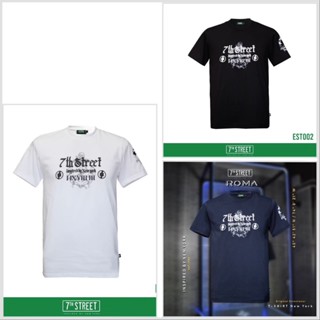 เสื้อยืดแขนสั้น 7thStreet​ ลาย  EST.1983   รุ่น EST  ของแท้1…