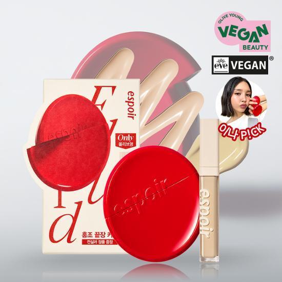 #พร้อมส่ง# Espoir Be Velvet Fluid Foundation (Special Set with Concealer)