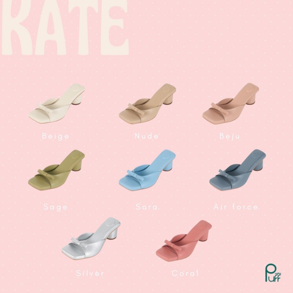 PUFFSHOES.OFFICIAL : KATE ON HEEL