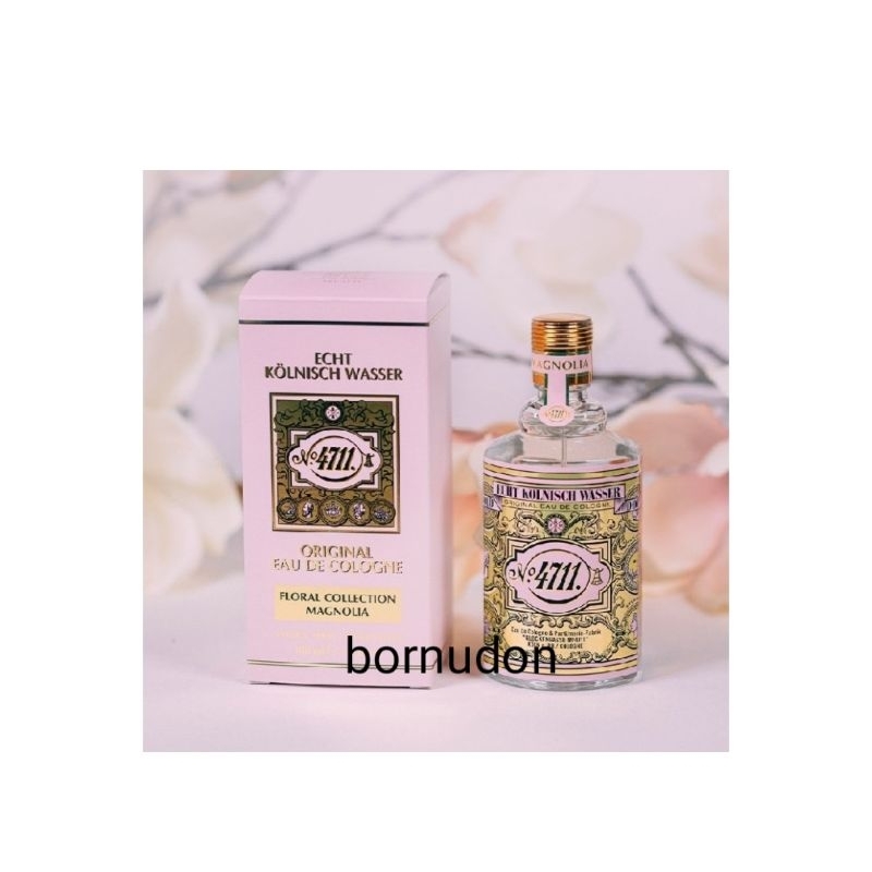 โคโลญจน์ 4711 Magnolia ขวดฉีดแบ่ง10ml 🇩🇪 Floral Collection Eau de Cologne/unisex Mini Travel Decant 