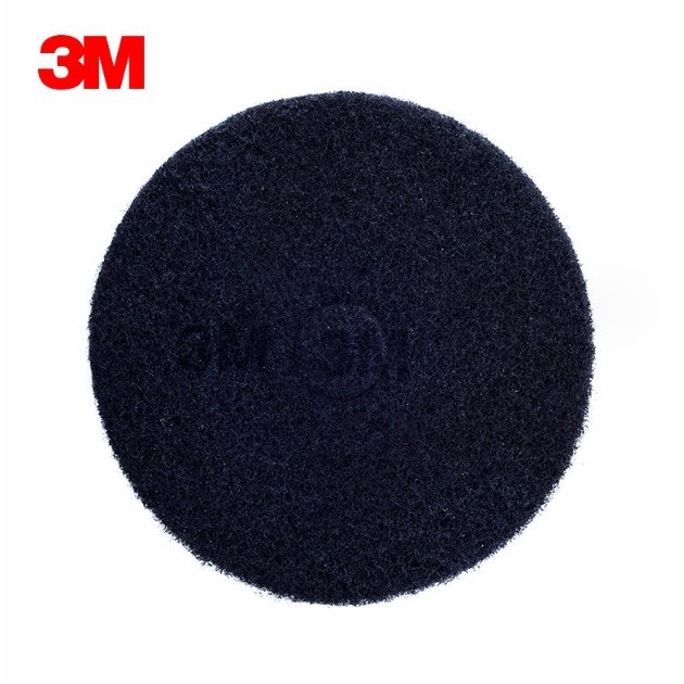 แผ่นขัดพื้น20นิ้ว3Mสำหรับเครื่องขัดพื้น สีดำ20นิ้ว