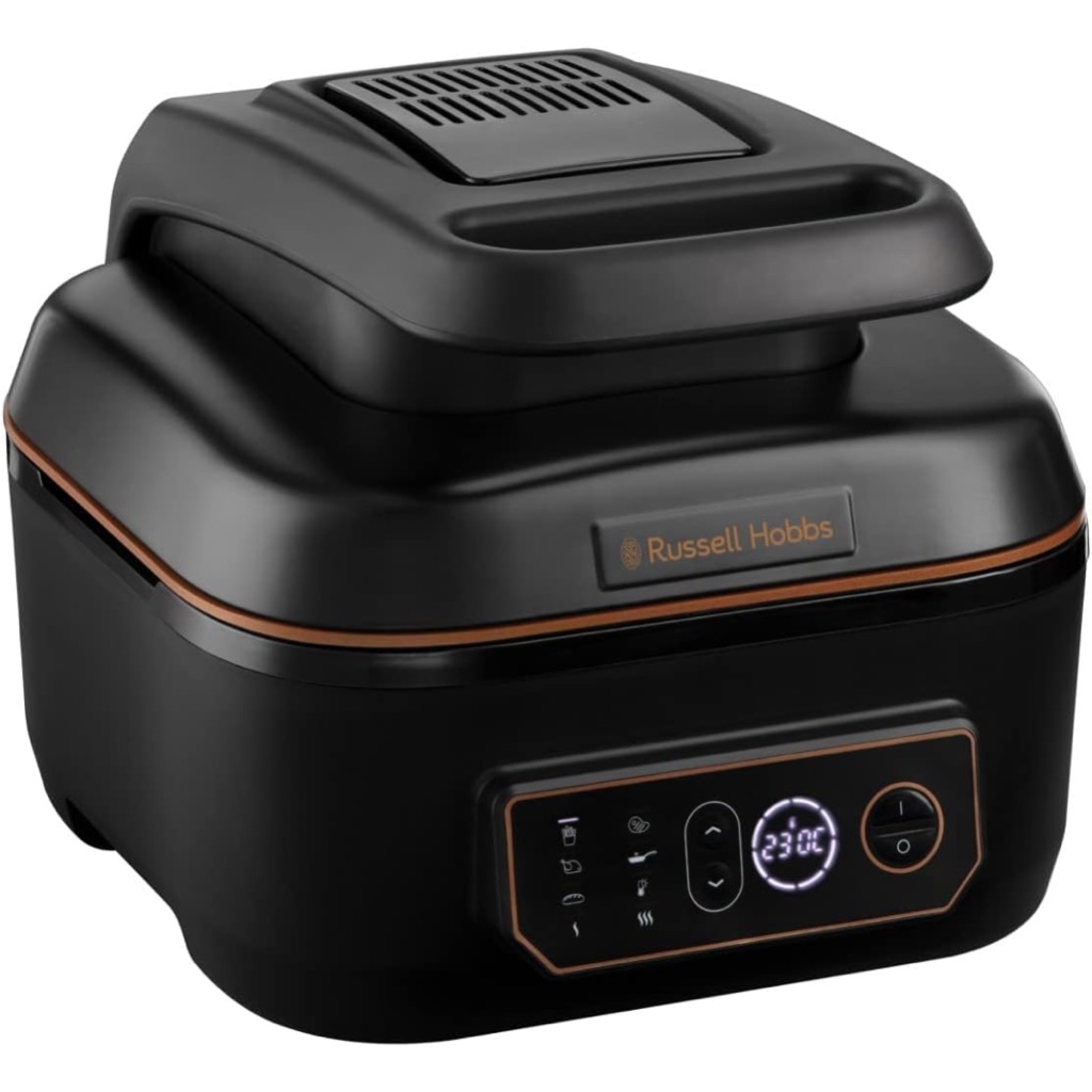 Russell Hobbs หม้อทำอาหารเอนกประสงค์ Satisfry XL Family Rapid Air Fryer, Grill &amp; Multi-Cooker, 5L [7 Cooking]