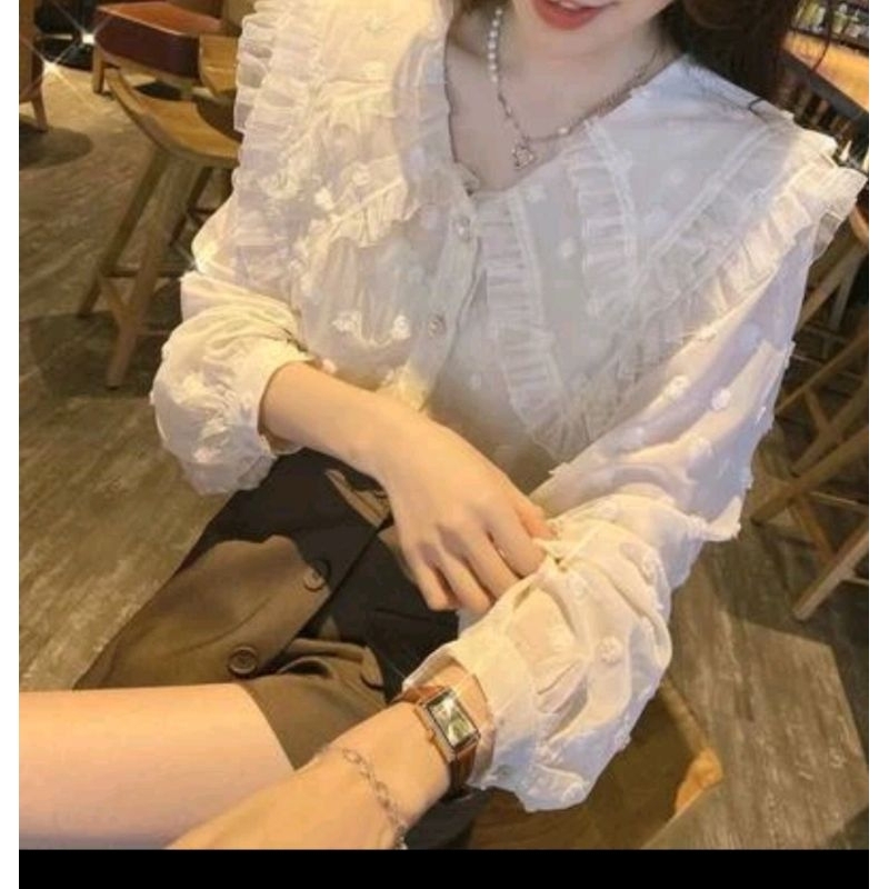 kwang design by Sangsee เสื้อคอปกใหญ่ น่ารักสไตล์เกาหลี