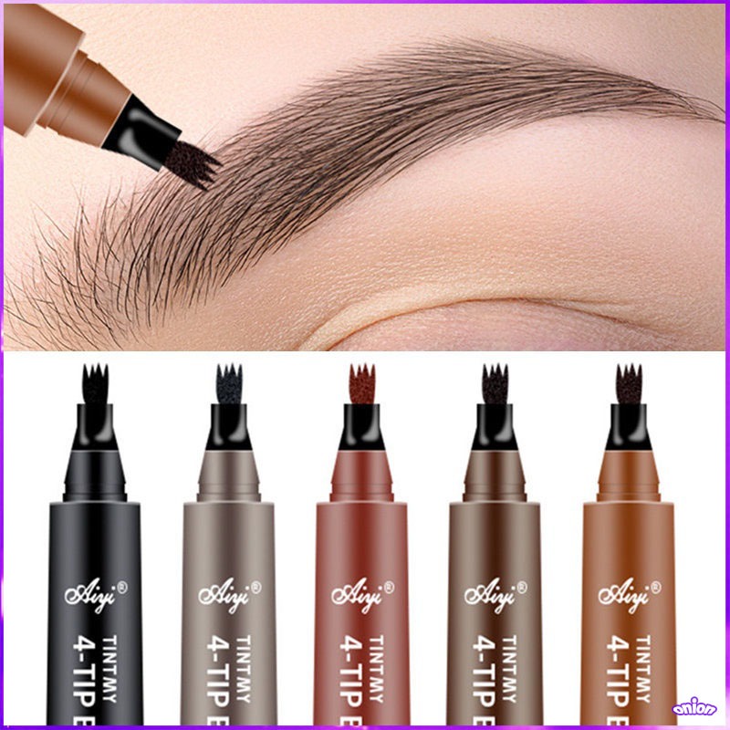 เจลเขียนคิ้ว 3 มิติ Eyebrow Pencil เขียนคิ้วดูเป็นธรรมชาติ วาดเส้นคิ้ว ติดทนนาน กันน้ำกันเหงื่อ คิ้วสวยแปะมีมิติ