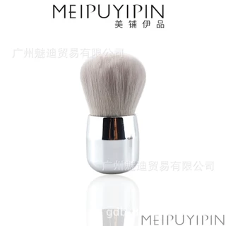แปรงแต่งหน้า คาบูกิ kabuki ขนนุ่ม หนา พกพาสะดวก มี 2 สีให้เลือก แปรง (สีชมพู สีเงิน)