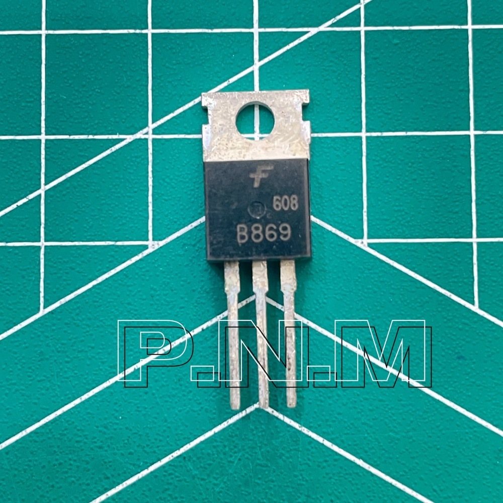 B869 / 2SB869 NPN 5A 130V พร้อมส่งจากไทย🇹🇭