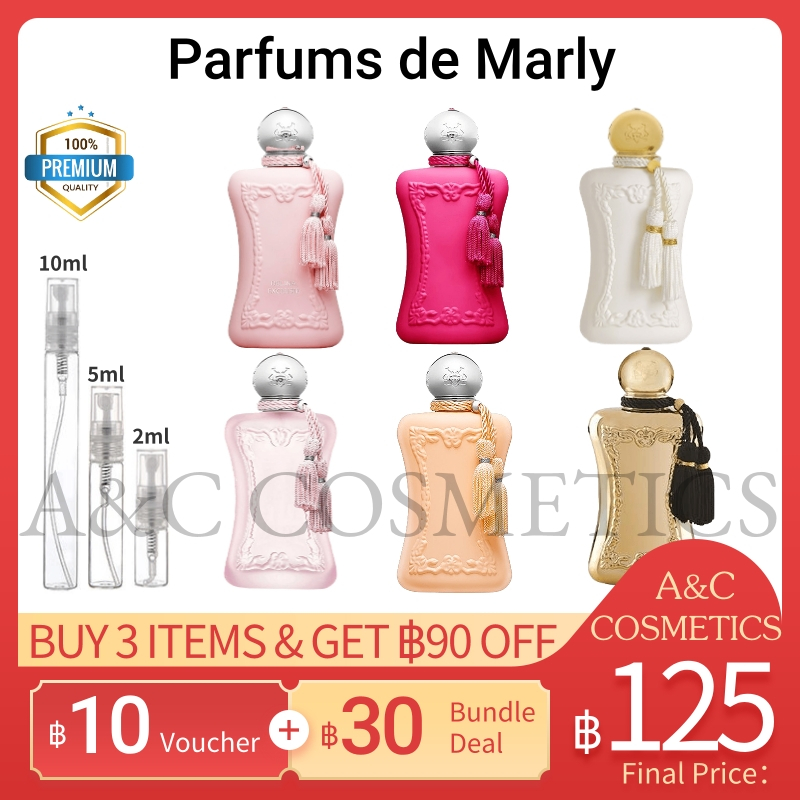 แท้ %【 จัดส่งที่รวดเร็ว】Parfums De Marly Delina & Meliora & Cassili & Darcy & Oriana & La Rosée & Valaya EDP 5ml/10ml