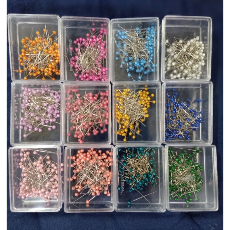 เข็มหมุดกล่องเล็ก(กล่องละ 90 ตัว)