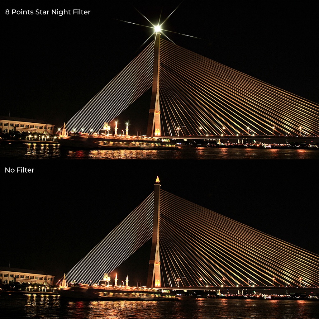 K&F Star Filter 4&8 Nano-C Series ฟิวเตอร์ 4&8แฉก ชนิดปรับได้  Variable HMC K&F Concept ประกัน 2 ปี
