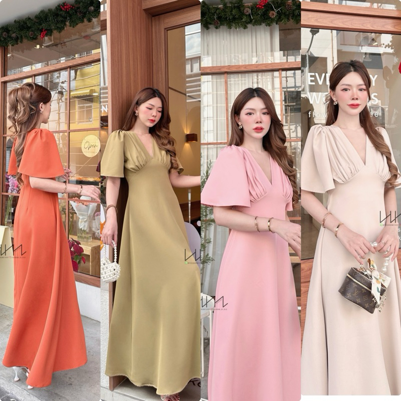 Alexa maxi Dress (เดรสยาว)