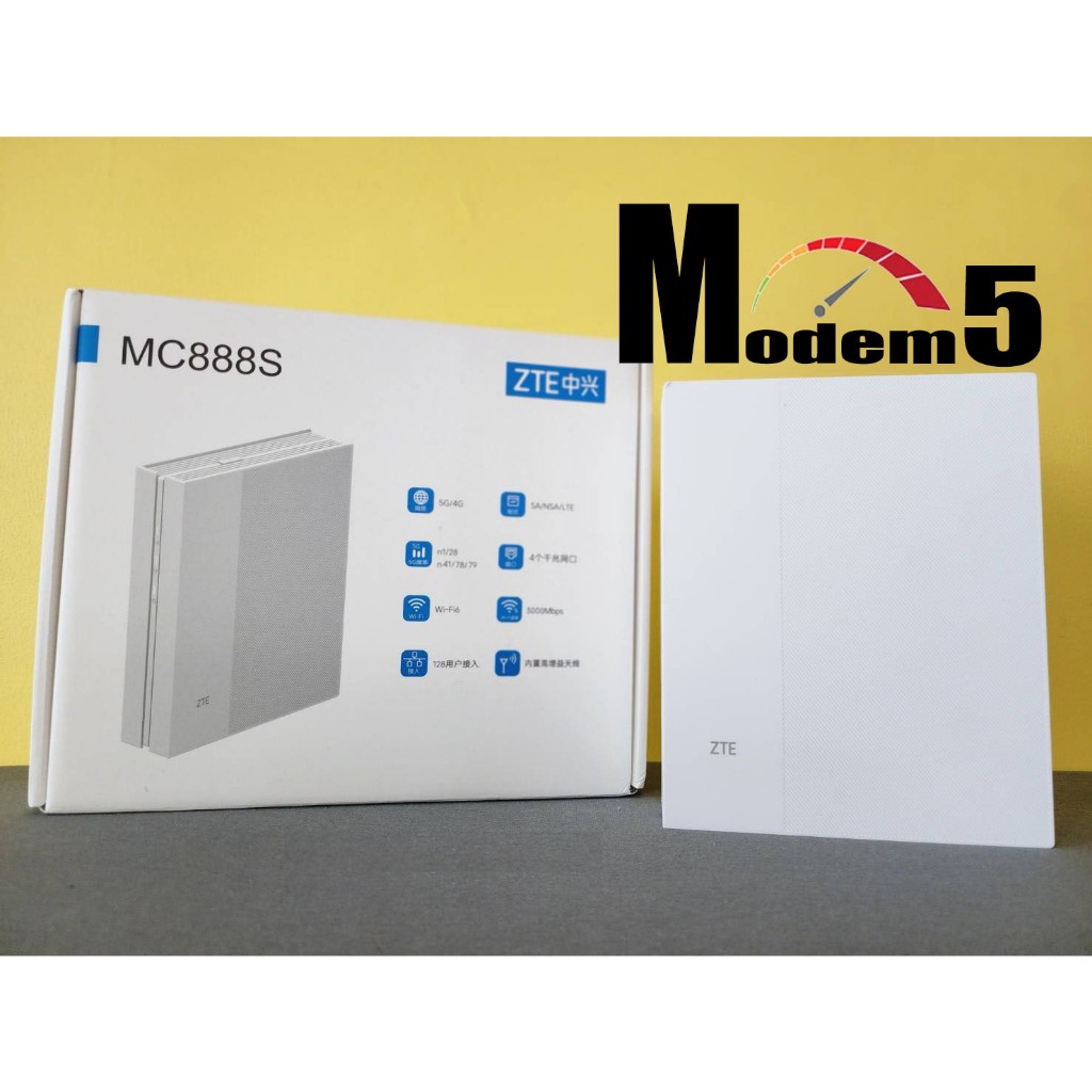 ZTE Mc888S router sim 5G SA/NSA wifi6+ 2.4g/5g ร้านไทย