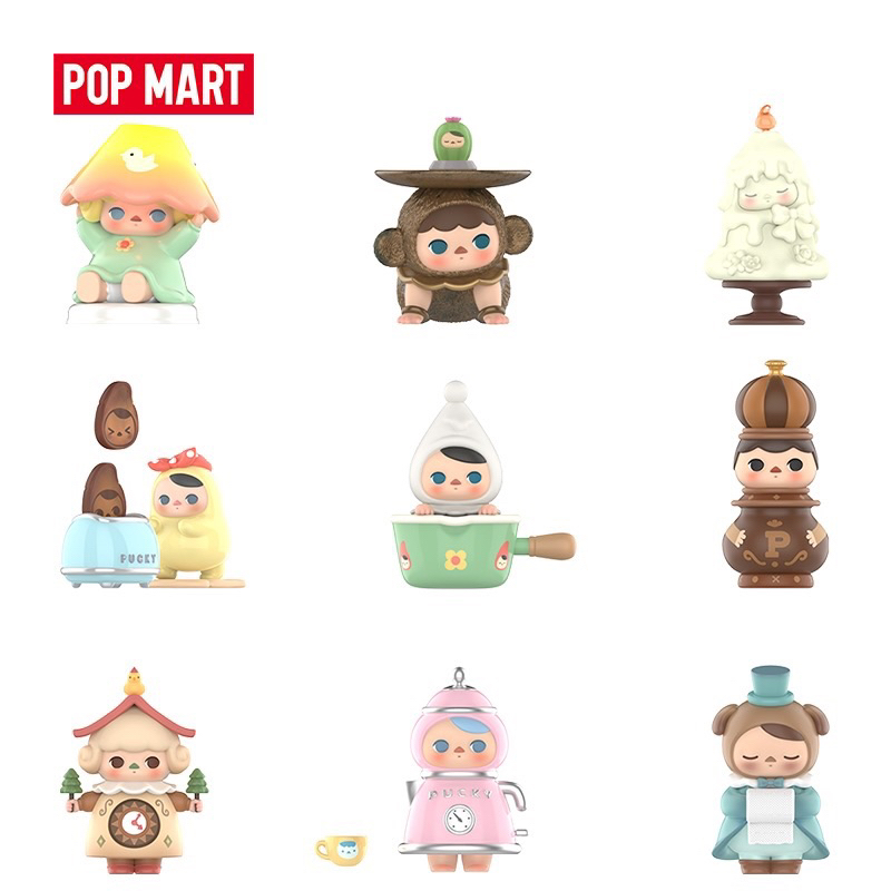 พร้อมส่ง Pop Mart PUCKY Home Time Series