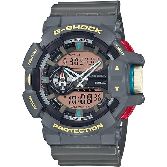 [Casio] นาฬิกา G-Shock GA-400PC-8AJF [ของแท้ในประเทศ] สีสินค้าวินเทจ Men's Grey