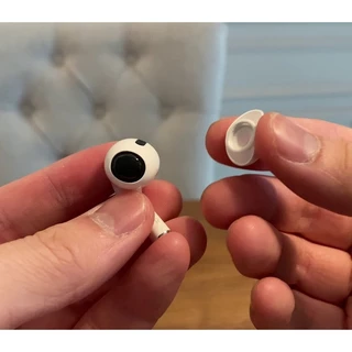 จุกหูฟังสำหรับ Air Pod Pro1 Pro2 เนื้อจุก Original สีขาว จุกยางซิลิโคน นิ่ม ใส่ได้ลงตัว