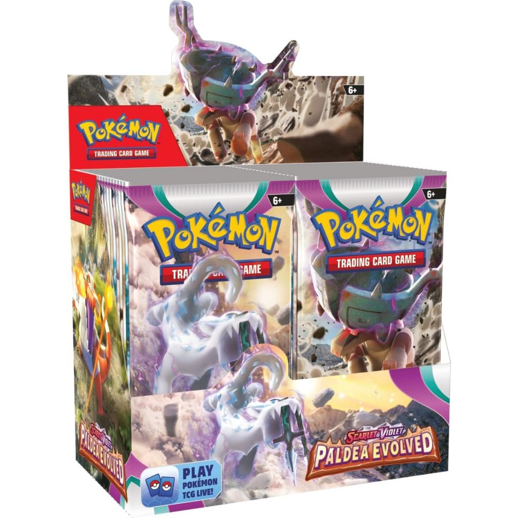 Pokemon TCG: Scarlet &amp; Violet - Paldea Evolved Booster Display Box (36 packs) English Language