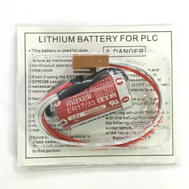 battery omron 3g2a9-BAT01 c500-bat08 4สาย แบตเตอรี่ พร้อมส่ง ส่งทุกวัน