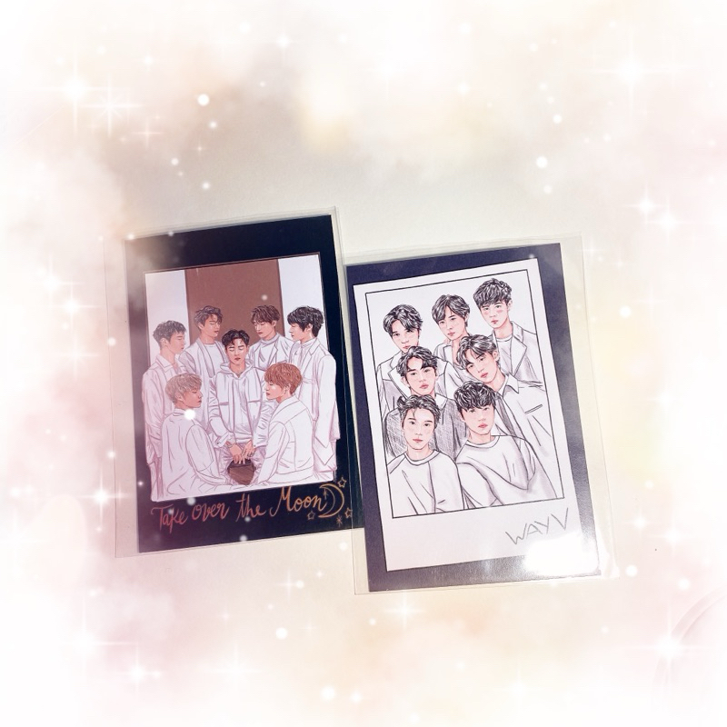 💚 WAYV fanart postcard✨