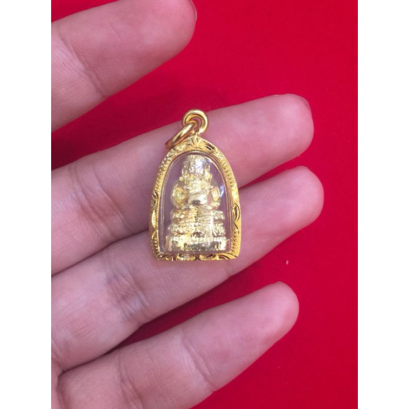 จี้ พระสังกัจจายน์ เรียกทรัพย์ เก็บเงินอยู่ เก็บทองอยู่ ค้าขายร่ำรวย หุ้มทอง 96.5% กันน้ำ 100% งานช่างทองเยาวราช