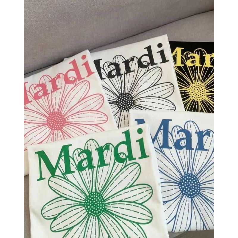 เสื้อยืด Mardi flower มีครบทุกสี