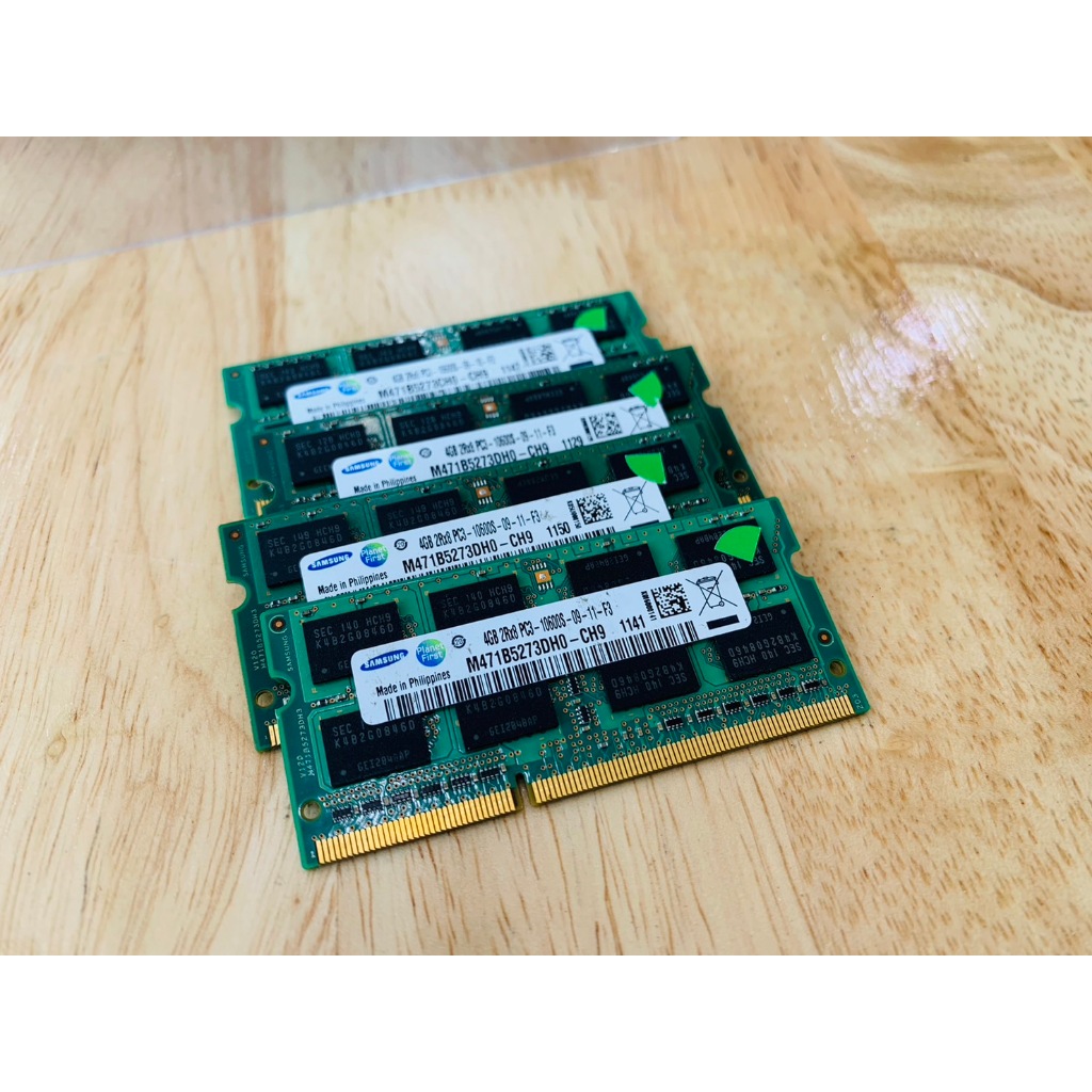 RAM NOTEBOOK (แรมโน้ตบุ๊ค) NB Samsung 4GB 2Rx8 PC3-10600S มีประกัน จัดทั่วประเทศ ส่งเร็ว