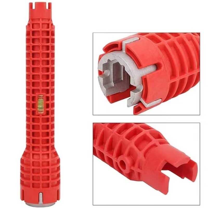 ประแจข้าง ปากตาย ประแจขันน็อตพลาสติกใต้อ่างอเนกประสงค์  บล็อกขันก๊อก สายน้ำดี ขันใต้อ่างล้างจาน ประแจขันก๊อก - รูปที่ 3