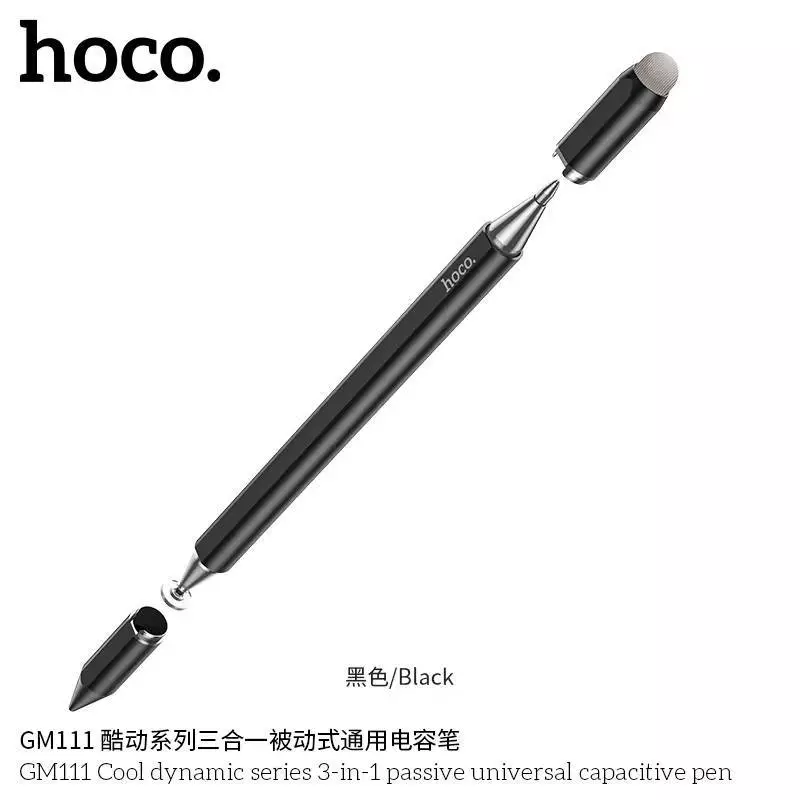 ✅ HOCO GM111 ปากกาสไตลัส 3 หัว รองรับทุกหน้าจอ แท็บเล็ต สมาร์ทโฟน ไม่ต้องชาร์จแบต ปากกาทัชสกรีน hc6 thumbnail 4