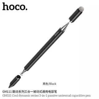✅ HOCO GM111 ปากกาสไตลัส 3 หัว รองรับทุกหน้าจอ แท็บเล็ต สมาร์ทโฟน ไม่ต้องชาร์จแบต ปากกาทัชสกรีน hc6