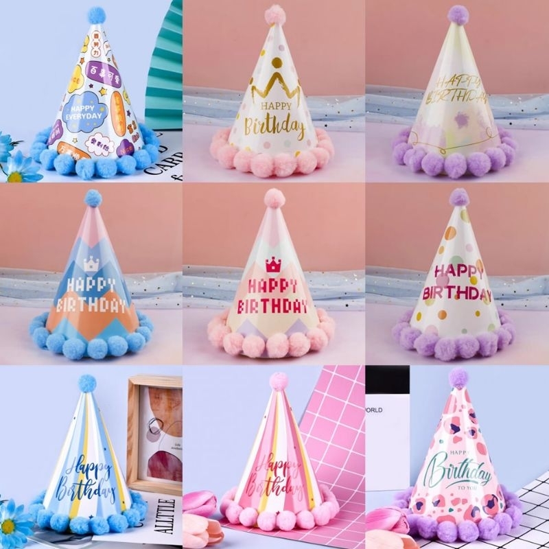 หมวกปาร์ตี้วันเกิด HAPPY BIRTHDAY