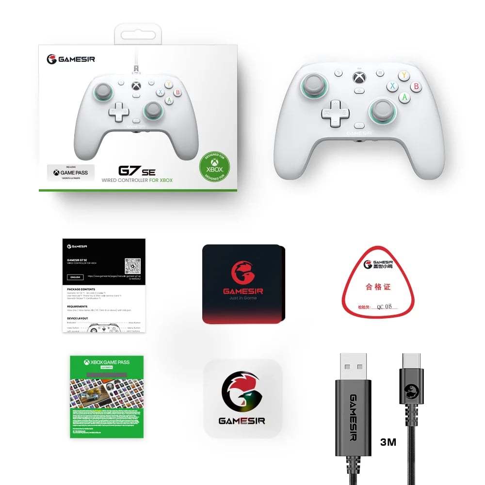 GameSir G7 SE Wired Controller จอยคอนโทรลเลอร์สำหรับ Xbox/PC (รับประกัน 1ปี)