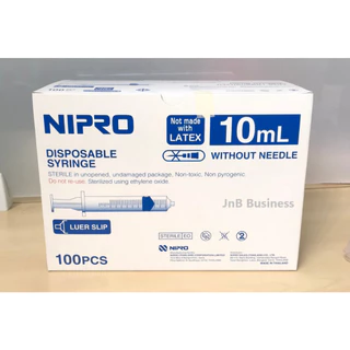 🔥กระบอกฉีดยา นิโปร, ไซริงค์พลาสติก, SYRINGE NIPRO🔥 ขนาด 10, 20, และ 50mL แบบ ยกกล่อง
