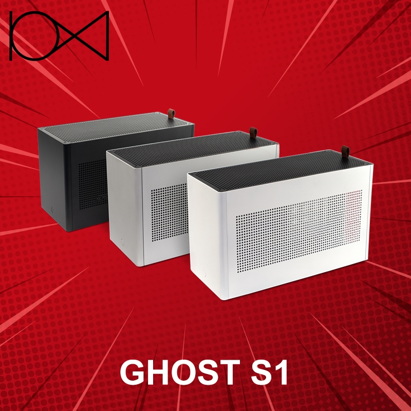 เคสคอม LOUQE Ghost S1 ประกันศูนย์ 1 ปี