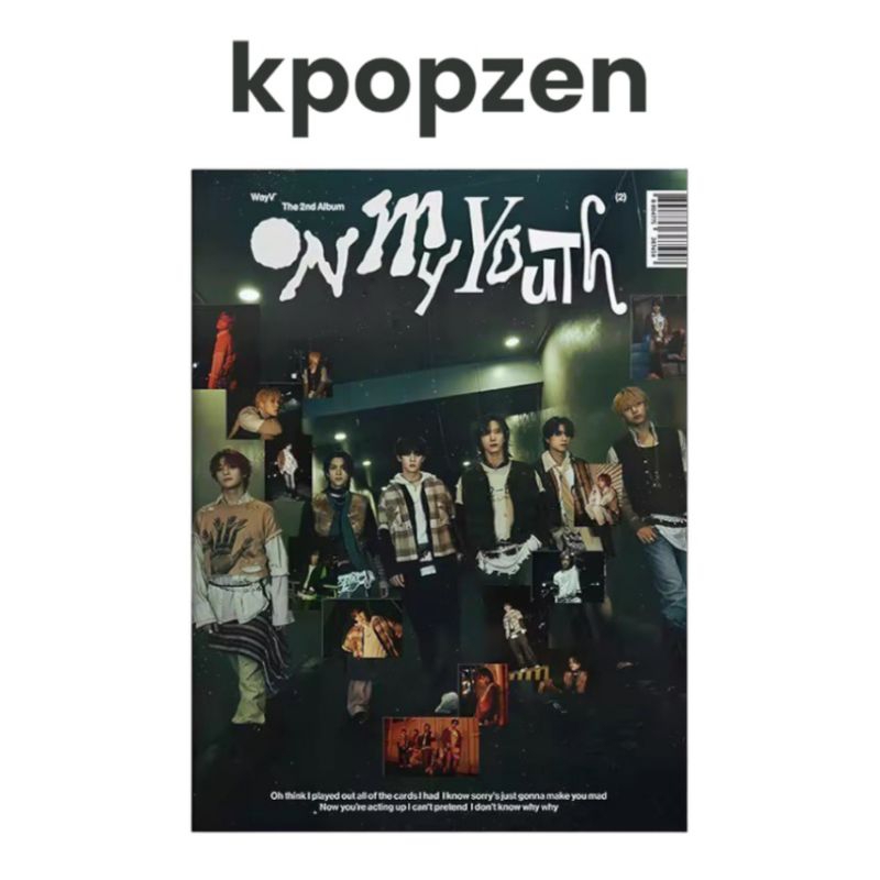 พร้อมส่ง album wayv on my youth photobook ver. ไม่แกะซีล อัลบั้มไซน์