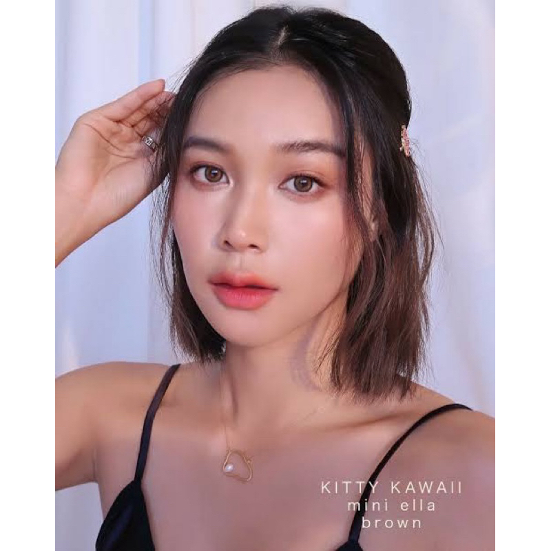 Mini Ella Gray Brown Kittykawaii