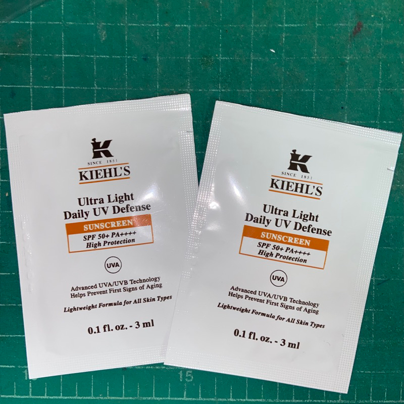 Kiehl’s  Ultra Light Daily UV Defense SPF 50 PA++++ ฉลากไทย💯