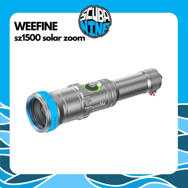 pre order ไฟฉายถ่ายรูปใต้น้ำ weefine SZ1500 solar zoom 1500
