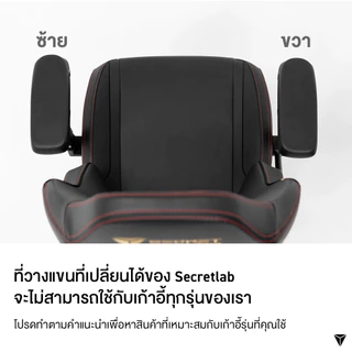 Secretlab TITAN Evo Soft PU-Coated Spare Part with CloudSwap™ Technology —ที่วางแขน อะไหล่เก้าอี้ TITAN Evo