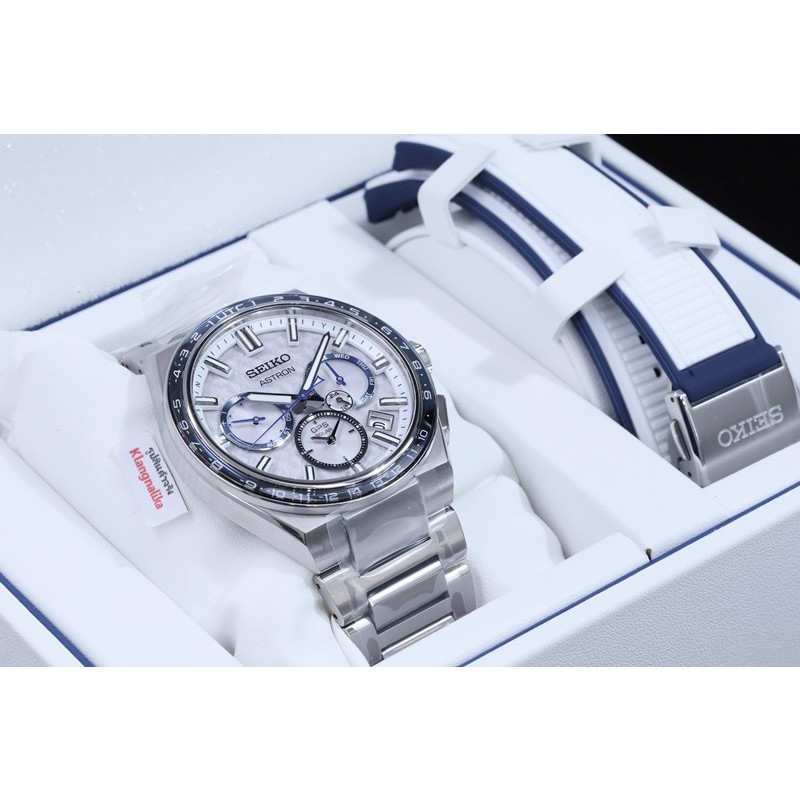 นาฬิกา Seiko Astron GPS Solar 5XDual-Time 2023 Limited Edition รุ่น SSH135J / SSH135J1