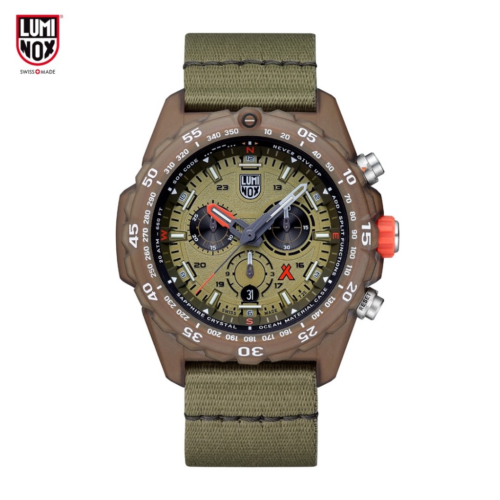 Luminox สายนาฬิกาข้อมือ รุ่น FNX.2405.60Q.K FOR SERIES (24 mm) 3700, 8900