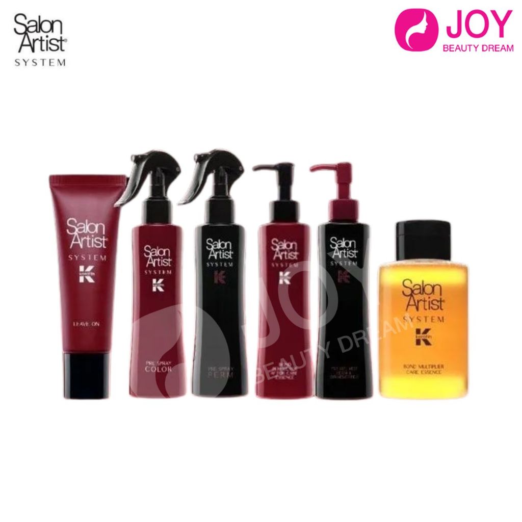 Salon Artist System Keratin บำรุงผมทุกขั้นตอนการทำเคมี มีหลายตัวเลือก