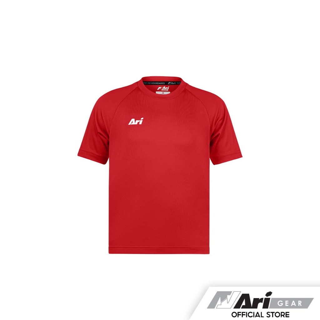 ARI KIDS ESSENTIAL TEAM JERSEY - RED เสื้อฟุตบอลเด็ก อาริ ESSENTIAL สีแดง