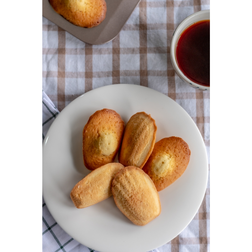 ขนมไข่ฝรั่งเศส มาเดอลีน Madeleine ทำจากเนยแท้