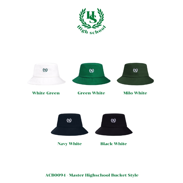 Highschool - ACB0094 หมวกบักเก็ต Master Highschool Bucket